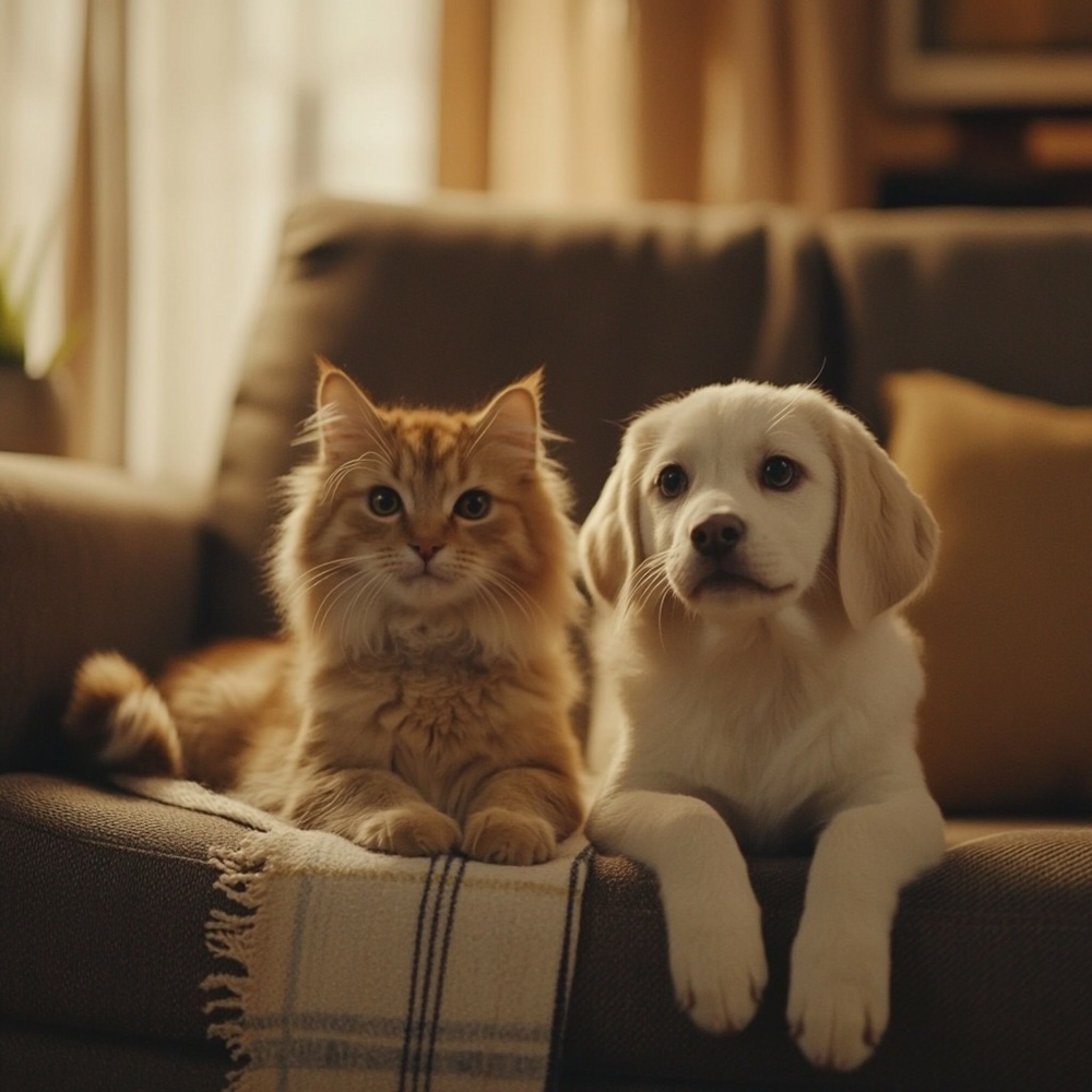 Calm Vibes Fill Pet Spaces