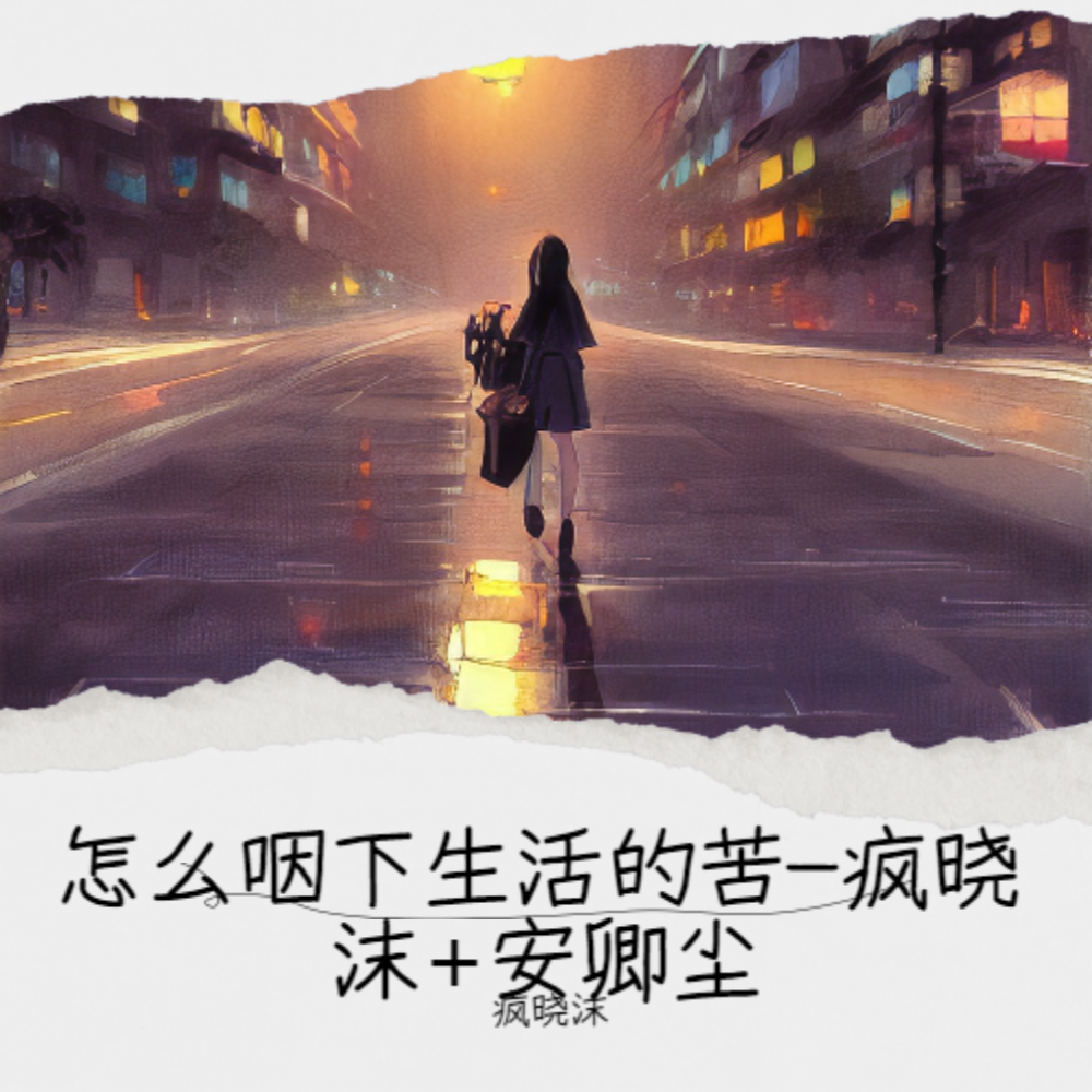 怎么咽下生活的苦（和声版） (伴奏)