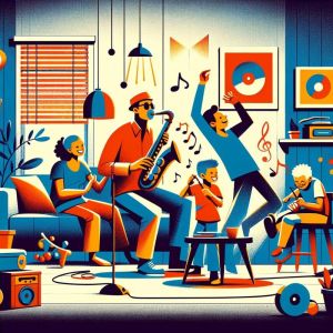 Album Funky Jazz for Family Fun from Smooth Jazz Family Collective