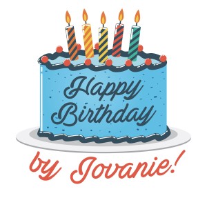 ดาวน์โหลดและฟังเพลง Happy Birthday พร้อมเนื้อเพลงจาก Jovanie