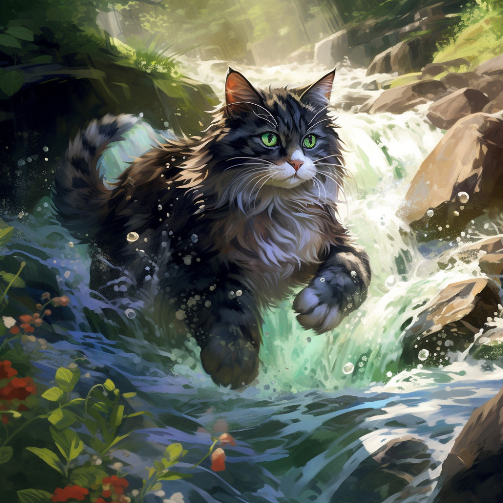 Tidal Tunes with Furry Paws