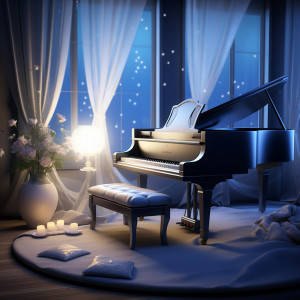 Dengarkan lagu Soft Piano Echoes Calm nyanyian Sleep Sound Factory dengan lirik