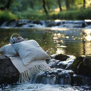 Solfeo Frecuencias 528Hz的專輯Rippling Sleep: Binaural River Sounds