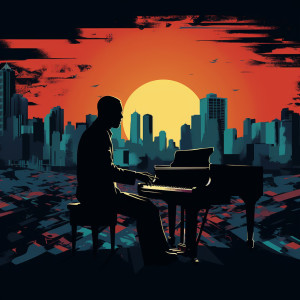 อัลบัม Midnight Musings: Evocative Jazz Piano ศิลปิน Coffee Shop Jazz Piano Chilling