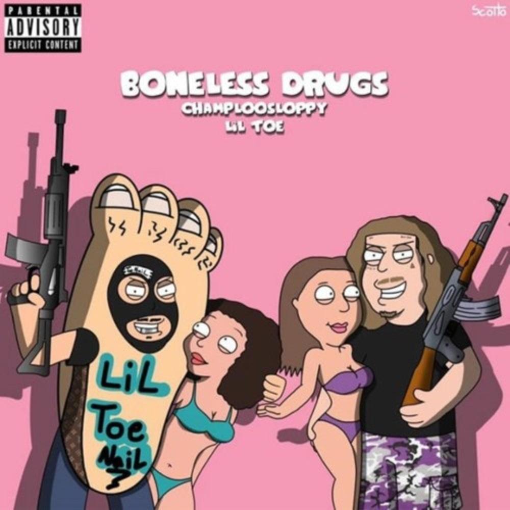Boneless ***** (feat. God Hand Sloppy & Lil Toe) (Explicit)