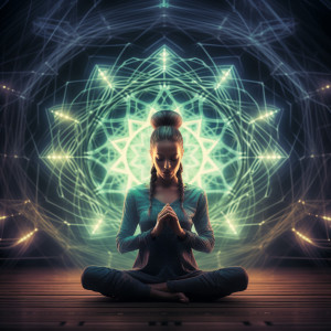 Healing Sines Binaural的專輯Binaural Balance: Yoga Melodic Flow