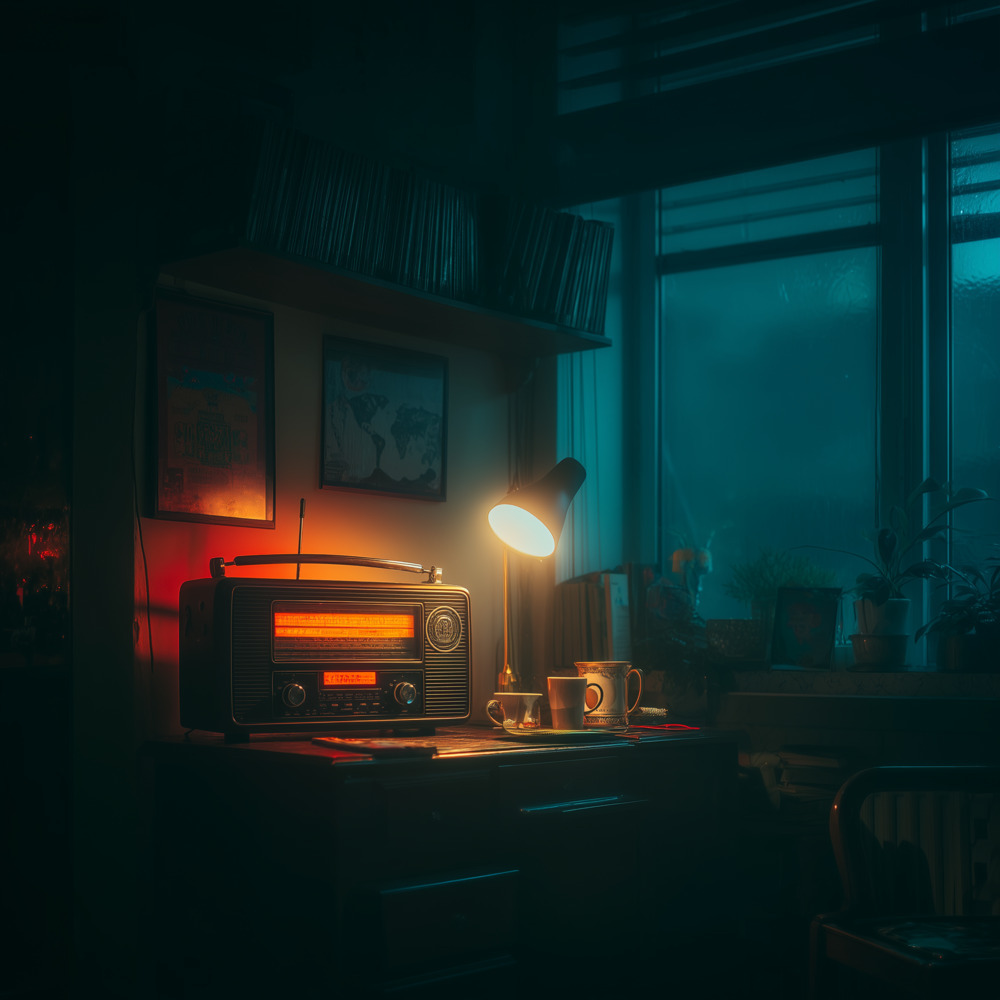 Midnight radio