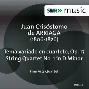 Fine Arts Quartet的專輯Arriaga:  Tema variado en cuarteto - String Quartet No. 1