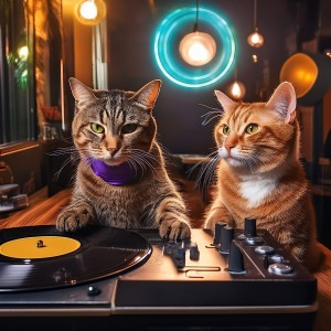 ดาวน์โหลดและฟังเพลง Meowin’ To The Groove พร้อมเนื้อเพลงจาก Cat Music Waves