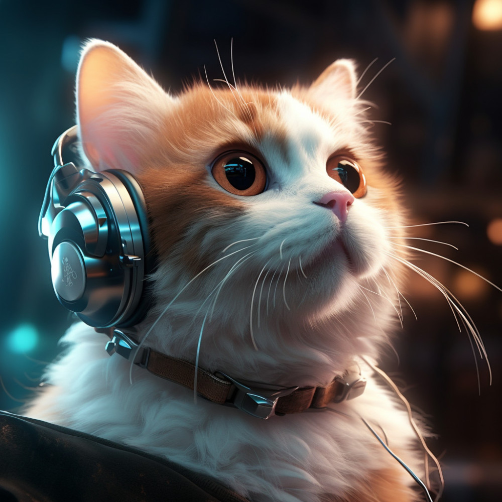 Gentle Binaural Ambiance for Cat Relaxation