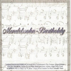 South German Philharmonic的專輯Mendelssohn - Bartholdy