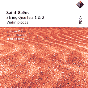 อัลบัม Saint-Saëns : String Quartets Nos 1, 2 & Violin Pieces  -  Apex ศิลปิน Jean Hubeau