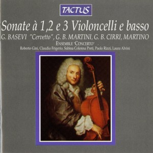 อัลบัม Sonate à 1, 2, e 3 Violoncelli e basso ศิลปิน Ensemble Concerto