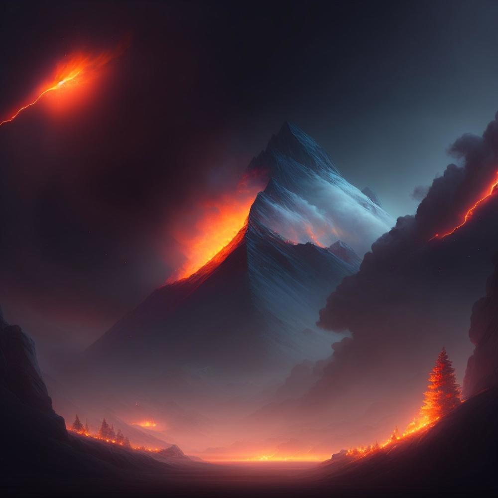 En feu