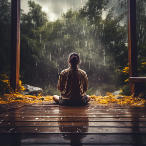 Album Binaural Rain Meditation: Soothing Droplet Melodies from Binaural Landscapes