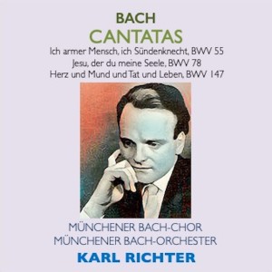 Listen to Jesu, der du meine Seele in G Minor, BWV 78, IJB 334: No. 2, Aria (soprano, alto): Wir eilen mit schwachen, doch emsigen Schritten song with lyrics from Karl Richter