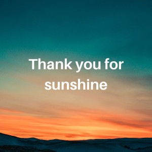 Ruzman kalep的专辑Thank you for sunshine