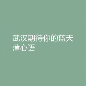 Dengarkan 武汉期待你的蓝天 (伴奏) lagu dari 蒲心语 dengan lirik