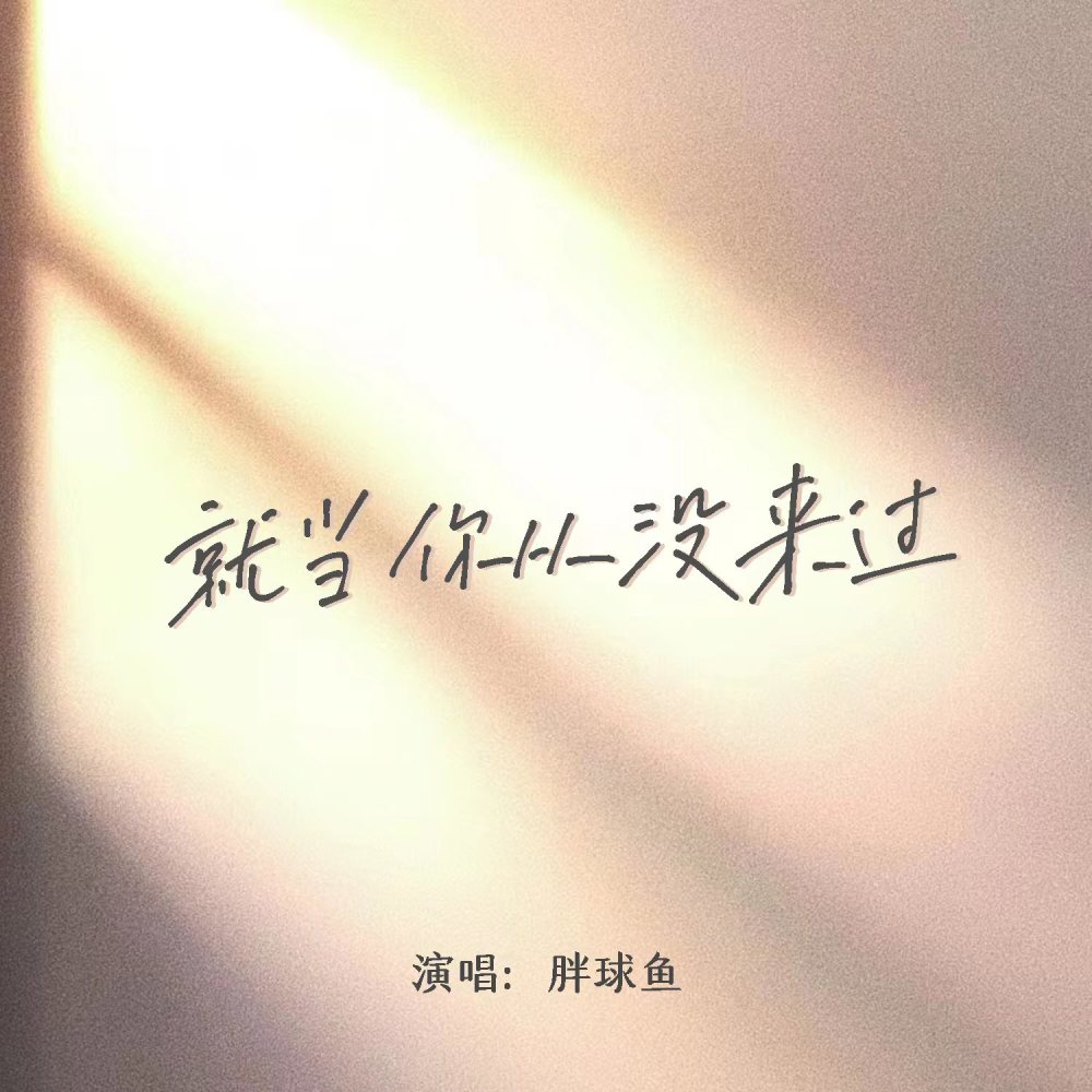 就当你从没来过 (伴奏)