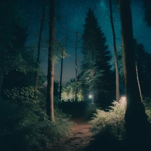 Night in the forest dari Peaceful Music
