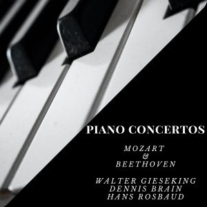 Album Piano concertos - mozart & beethoven from Hans Rosbaud