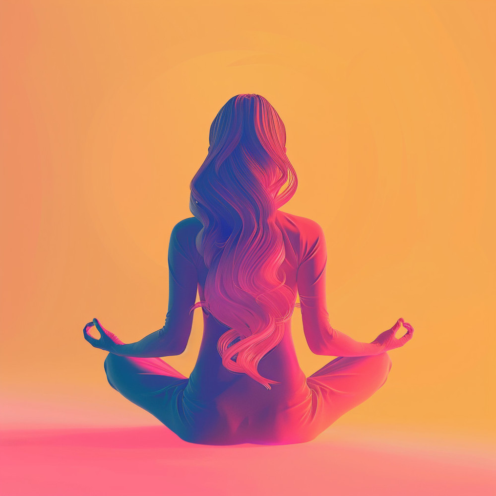 La Paz Meditativa Fluye A Través