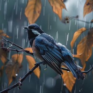 อัลบัม Pets Relaxation with Binaural Nature Birds and Rain ศิลปิน Rain Sound