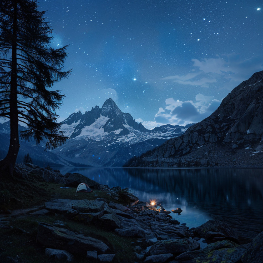 Rest’s Refuge under the Radiant Moon