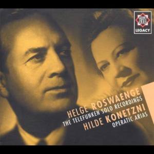 อัลบัม Roswaenge & Konetzni - Telefunken Legacy ศิลปิน Helge Roswaenge