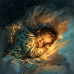 Source Vibrations的專輯Thunder Lullaby: Baby Sleep Harmony