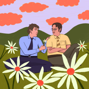 收聽Tom Rosenthal的Jim and Dwight歌詞歌曲