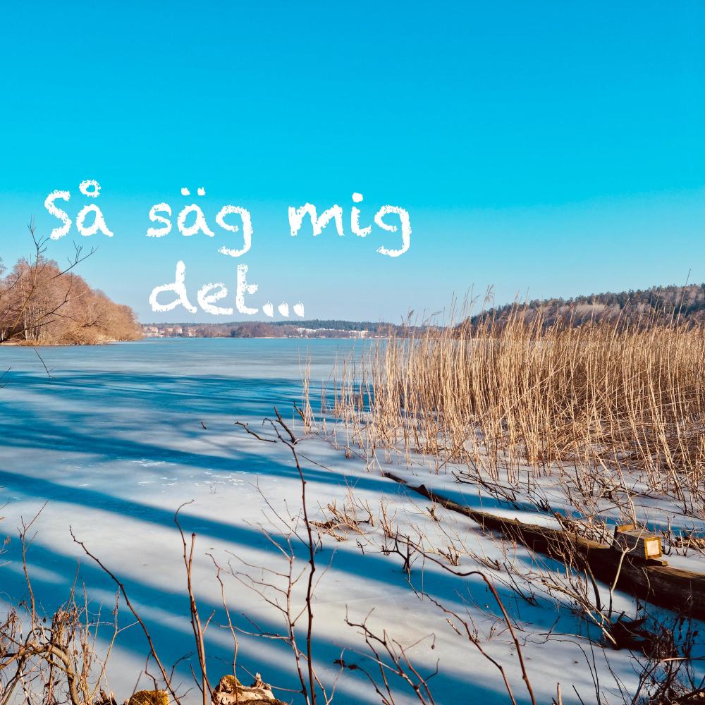 Så säg mig det