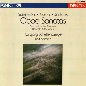 Hansjorg Schellenberger的專輯Oboe Sonata, Op. 166: III. Molto Allegro