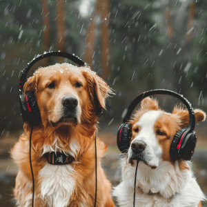 อัลบัม Binaural Rain for Dogs: Calming Rhythms ศิลปิน Puppy Sleep