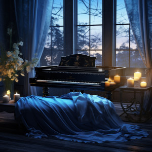 Piano Sleepscape: Moonlit Melodies Calm