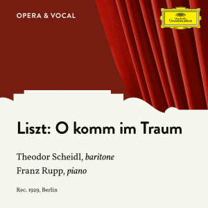 Theodor Scheidl的專輯Liszt: O komm im Traum S. 282