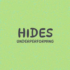 Dengarkan Hides Underperforming lagu dari Aner Coni dengan lirik