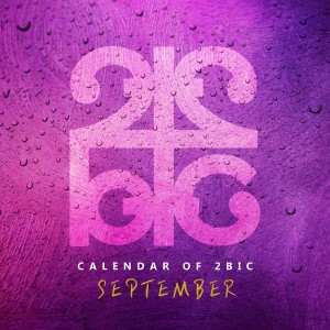 Album Calendar of 2BIC (September) from 2BiC