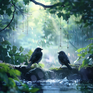 Rain and Chill的專輯Binaural Rain Melodies: Birds and Nature's Harmony - 92 96 Hz