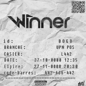 ดาวน์โหลดและฟังเพลง Winner (Explicit) พร้อมเนื้อเพลงจาก Bogo thegoat