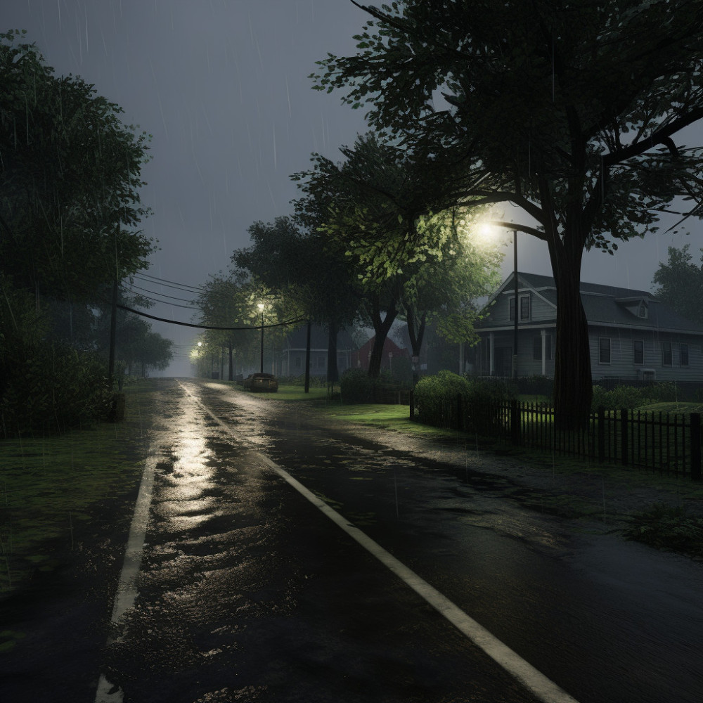 Serenity in Rain's Melody
