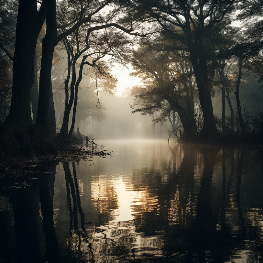 Tranquil Waters in Animal's Calm