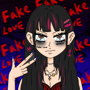 收听Space X的Fake love歌词歌曲