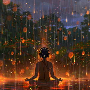 Meditation and Stress Relief Therapy的專輯Rain's Zen: Music for Meditation Harmony