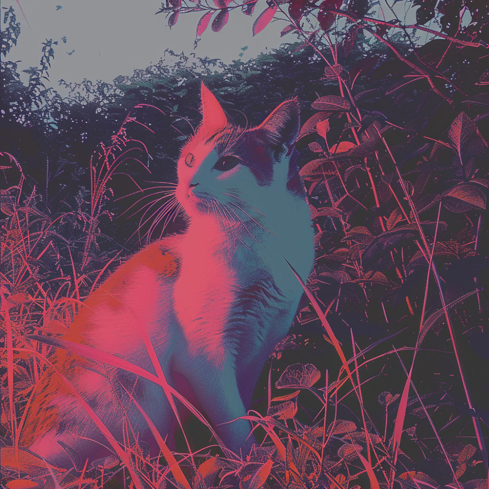 Gato Tranquilo En Vibraciones Lofi