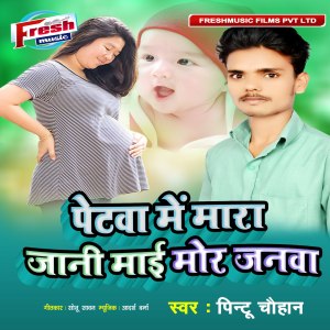 Listen to Petwa Me Mara Jani Maai Mor Janwa song with lyrics from Pintu Chauhan