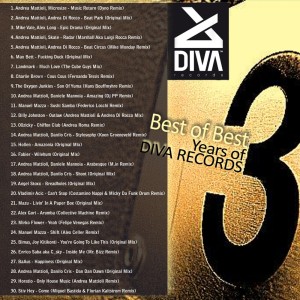 อัลบัม Diva Records... the Best of 3 ศิลปิน Various Artists