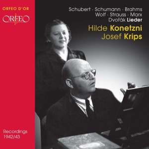 Hilde Konetzni的專輯Schubert, Schumann, Brahms, Wolf, Strauss & Marx