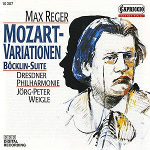 Jörg-Peter Weigle的專輯Reger: Variations and Fugue on a Theme of Mozart & 4 Tondichtungen nach Arnold Böcklin