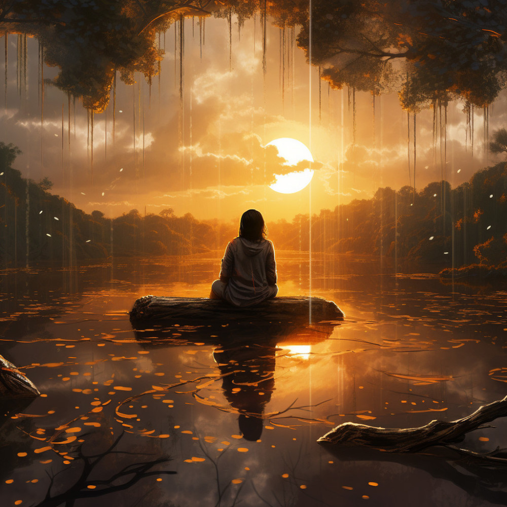 Pranayama Gentil Con La Lluvia
